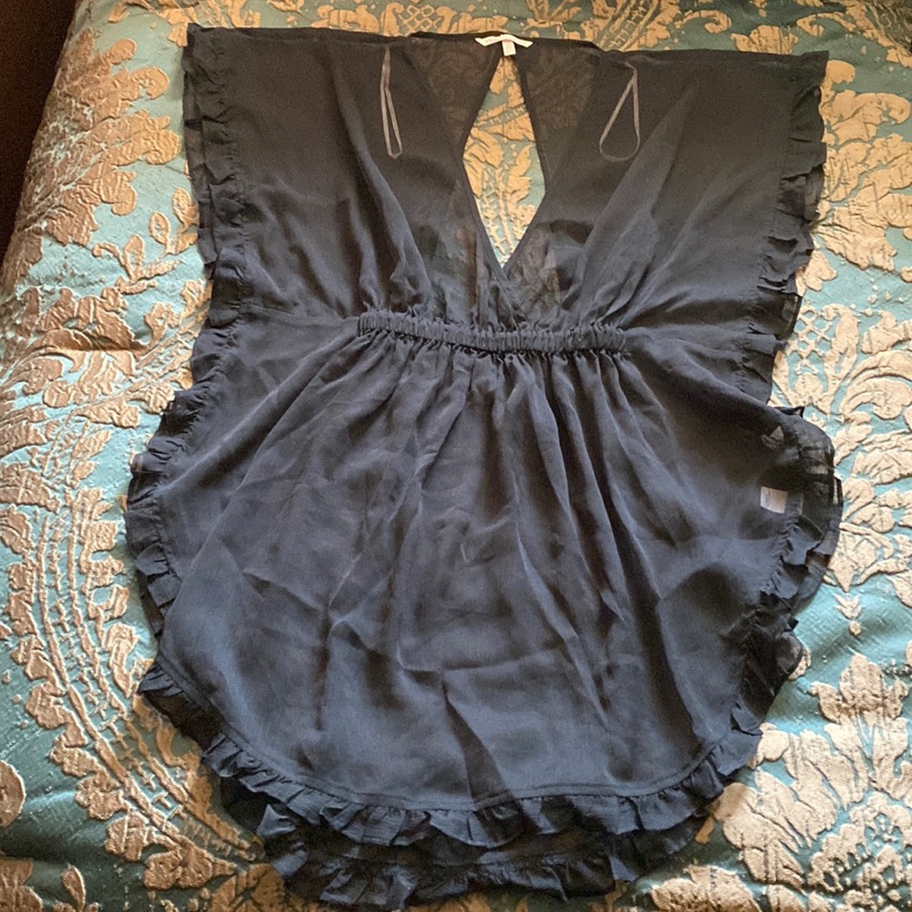 NWOT! Rare! VS Swim Very Sexy Sheer Open Back Cover Up - Picture 5 of 6
